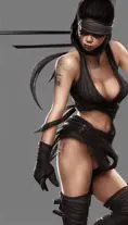 Closeup of a female ninja assassin, 8k,Highly Detailed,Artstation,Beautiful,Digital Illustration,Sharp Focus,Unreal Engine,Concept Art