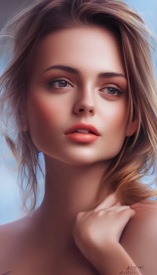 Photo of a gorgeous female in the style of stefan kostic, 8k,High Definition,Half Body,Bokeh effect,Photo Realistic,Sharp Focus, by Stanley Artgerm Lau