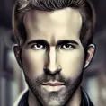 Steampunk portrait of Ryan Reynolds, Highly Detailed,Intricate,Artstation,Beautiful,Digital Painting,Sharp Focus,Concept Art,Elegant