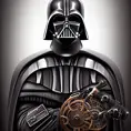 Steampunk portrait of Darth Vader, Highly Detailed,Intricate,Artstation,Beautiful,Digital Painting,Sharp Focus,Concept Art,Elegant