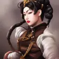 Steampunk portrait of Chun-Li, Highly Detailed,Intricate,Artstation,Beautiful,Digital Painting,Sharp Focus,Concept Art,Elegant