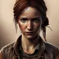 Steampunk portrait of Ellie from the Last of Us, Highly Detailed,Intricate,Artstation,Beautiful,Digital Painting,Sharp Focus,Concept Art,Elegant
