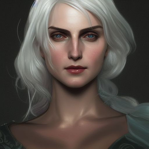 A detailed matte portrait of Ciri from the Witcher, Highly Detailed,Intricate,Artstation,Digital Painting,Illustration,Sharp Focus,Smooth,Concept Art,Elegant,Dark, by Stanley Artgerm Lau,by Alphonse Mucha,by Greg Rutkowski