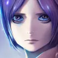 Anime closeup of Cortana, Highly Detailed,Intricate,Artstation,Beautiful,Digital Painting,Sharp Focus,Concept Art,Elegant