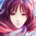 Anime closeup of Yuna, Highly Detailed,Intricate,Artstation,Beautiful,Digital Painting,Sharp Focus,Concept Art,Elegant