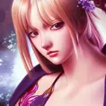 Anime closeup of Lili from Tekken, Highly Detailed,Intricate,Artstation,Beautiful,Digital Painting,Sharp Focus,Concept Art,Elegant
