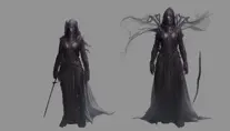 Veiled Assassin in Elden Ring style, 8k,Highly Detailed,Artstation,Illustration,Sharp Focus,Unreal Engine,Volumetric Lighting,Concept Art