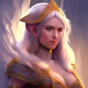 Closeup of a beautiful female fantasy mage elf, Highly Detailed,Intricate,Epic,Digital Painting,Realistic,Smooth,Volumetric Lighting,Concept Art,Elegant