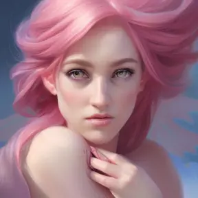 D&D concept art of gorgeous fairy with pink hair in the style of Stefan Kostic, 8k,High Definition,Highly Detailed,Intricate,Half Body,Realistic,Sharp Focus,Fantasy,Elegant, by Luis Ricardo Falero