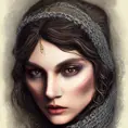 Alluring highly detailed matte portrait of beautiful female druid 3 wearing chainmail in the style of Stefan Kostic, 8k,High Definition,Highly Detailed,Intricate,Half Body,Realistic,Sharp Focus,Fantasy,Elegant