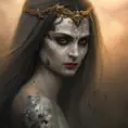 Alluring highly detailed matte portrait of a beautiful goddess of death in the style of Stefan Kostic, 8k,High Definition,Highly Detailed,Intricate,Half Body,Realistic,Sharp Focus,Fantasy,Elegant