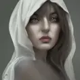 Alluring highly detailed matte portrait of a beautiful ghost in the style of Stefan Kostic, 8k,High Definition,Highly Detailed,Intricate,Half Body,Realistic,Sharp Focus,Fantasy,Elegant