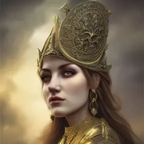 Alluring highly detailed matte portrait of a beautiful high priestess in the style of Stefan Kostic, 8k,High Definition,Highly Detailed,Intricate,Half Body,Realistic,Sharp Focus,Fantasy,Elegant