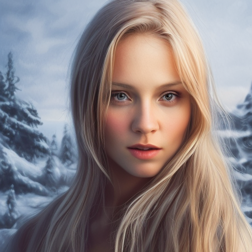 Alluring highly detailed matte portrait of a beautiful nordic girl in the style of Stefan Kostic, 8k,High Definition,Highly Detailed,Intricate,Half Body,Realistic,Sharp Focus,Fantasy,Elegant