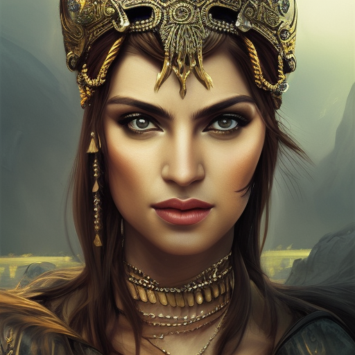 Alluring highly detailed matte portrait of a beautiful badass greek godess in the style of Stefan Kostic, 8k,High Definition,Highly Detailed,Intricate,Half Body,Realistic,Sharp Focus,Fantasy,Elegant