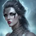 Alluring highly detailed matte portrait of a beautiful badass goddess in the style of Stefan Kostic, 8k,High Definition,Highly Detailed,Intricate,Half Body,Realistic,Sharp Focus,Fantasy,Elegant