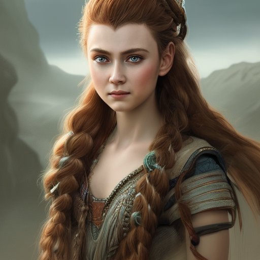 Alluring highly detailed matte portrait of a beautiful Aloy with shimmering hair in the style of Stefan Kostic, 8k,High Definition,Highly Detailed,Intricate,Half Body,Realistic,Sharp Focus,Fantasy,Elegant