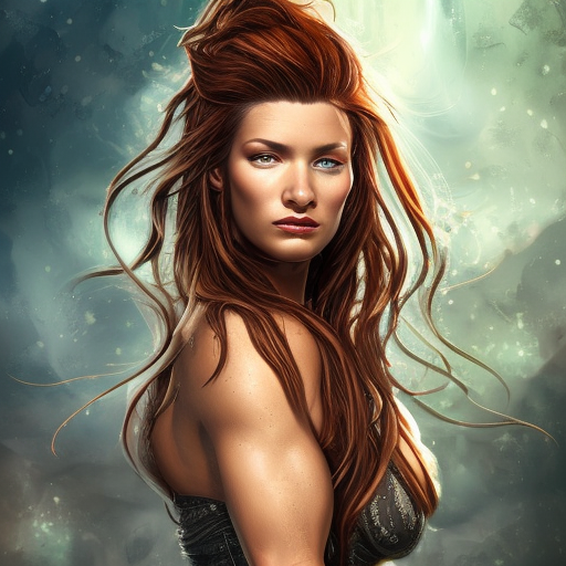 Alluring highly detailed matte portrait of a beautiful Sarah Kerrigan with shimmering hair in the style of Stefan Kostic, 8k,High Definition,Highly Detailed,Intricate,Half Body,Realistic,Sharp Focus,Fantasy,Elegant