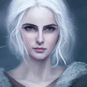 Alluring highly detailed matte portrait of a beautiful spell casting Ciri in the style of Stefan Kostic, 8k,High Definition,Highly Detailed,Intricate,Half Body,Realistic,Sharp Focus,Fantasy,Elegant