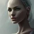 Alluring highly detailed matte portrait of a beautiful android in the style of Stefan Kostic, 8k,High Definition,Highly Detailed,Intricate,Half Body,Realistic,Sharp Focus,Fantasy,Elegant