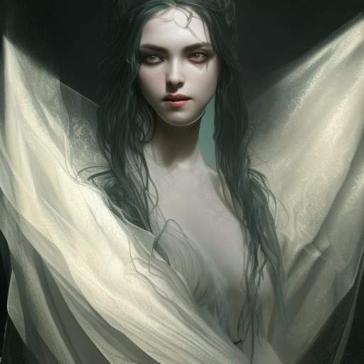 Portrait of a veiled wraith with daggers in dark Eldern Ring style, 8k,Highly Detailed,Intricate,Artstation,Sharp Focus,Smooth,Unreal Engine,Volumetric Lighting,Concept Art, by Stanley Artgerm Lau,by Alphonse Mucha,by Greg Rutkowski