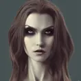 Alluring highly detailed matte portrait of a beautiful caped vampire in the style of Stefan Kostic, 8k,High Definition,Highly Detailed,Intricate,Half Body,Realistic,Sharp Focus,Fantasy,Elegant