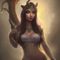 Alluring matte portrait of a beautiful Nidalee in the style of Stefan Kostic, 8k,High Definition,Highly Detailed,Intricate,Half Body,Realistic,Sharp Focus,Fantasy,Elegant