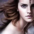 Emma Watson, colorful painting on grey scale face, powerful, magic, thunders, dramatic lighting, intricate tattoos, wild, highly detailed, digital painting, artstation, concept art, smooth, sharp focus, illustration, art by artgerm and greg rutkowski and alphonse mucha, footage, 4k, Hyper Detailed