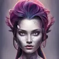 Ella Balinska, colorful painting on grey scale face, powerful, magic, thunders, dramatic lighting, intricate tattoos, wild, highly detailed, digital painting, artstation, concept art, smooth, sharp focus, illustration, art by artgerm and greg rutkowski and alphonse mucha, footage, 4k, Hyper Detailed