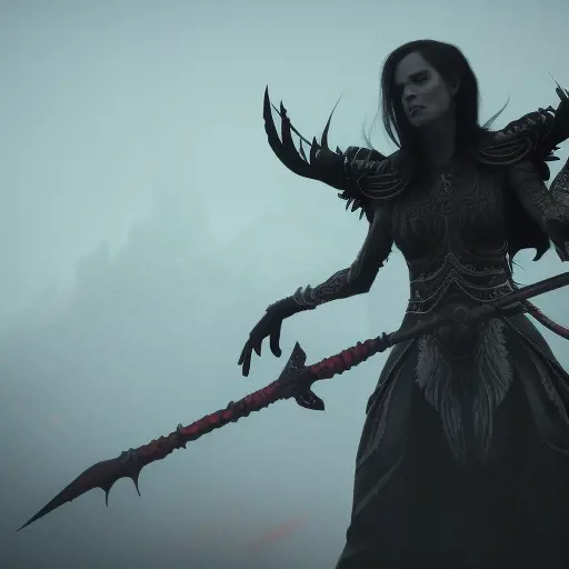 Goddess of death in Elden Ring style, 8k, Octane Render, Unreal Engine