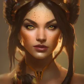 Alluring matte portrait of a beautiful Nidalee in the style of Stefan Kostic, 8k, Highly Detailed, Intricate, Half Body, Realistic, Sharp Focus, Volumetric Lighting, Fantasy, Elegant by WLOP