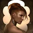 Alluring matte portrait of a beautiful Sarah Kerrigan, 8k, Highly Detailed, Intricate, Half Body, Realistic, Sharp Focus, Volumetric Lighting, Fantasy, Elegant by Alphonse Mucha