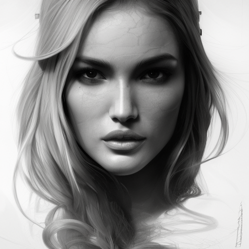 Colorful portrait of a tattooed Eiza González with a grey scale face, 4k, Highly Detailed, Hyper Detailed, Powerful, Artstation, Vintage Illustration, Digital Painting, Sharp Focus, Smooth, Concept Art by Stanley Artgerm Lau, Alphonse Mucha, Greg Rutkowski
