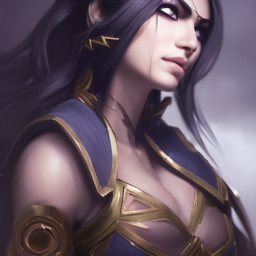 Alluring matte portrait of a beautiful Akali from league of legends in the style of Stefan Kostic, 8k, Highly Detailed, Intricate, Half Body, Realistic, Sharp Focus, Volumetric Lighting, Fantasy, Elegant by Stanley Artgerm Lau, Greg Rutkowski