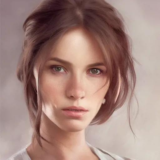 Alluring matte portrait of a beautiful Annie in the style of Stefan Kostic, 8k, High Definition, Highly Detailed, Intricate, Half Body, Realistic, Sharp Focus, Fantasy, Elegant