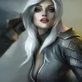 Alluring matte portrait of a beautiful Ashe from League of Legends in the style of Stefan Kostic, 8k, High Definition, Highly Detailed, Intricate, Half Body, Realistic, Sharp Focus, Fantasy, Elegant
