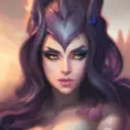 Alluring matte portrait of a beautiful Bel'veth from League of Legends in the style of Stefan Kostic, 8k, High Definition, Highly Detailed, Intricate, Half Body, Realistic, Sharp Focus, Fantasy, Elegant