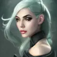 Alluring matte portrait of a beautiful Camille from League of Legends in the style of Stefan Kostic, 8k, High Definition, Highly Detailed, Intricate, Half Body, Realistic, Sharp Focus, Fantasy, Elegant