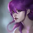 Alluring matte portrait of a beautiful Evelynn from League of Legends, 8k, Highly Detailed, Intricate, Half Body, Realistic, Sharp Focus, Volumetric Lighting, Fantasy, Elegant by Alphonse Mucha