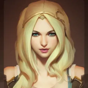 Alluring matte portrait of a beautiful Gwen from League of Legends, 8k, Highly Detailed, Intricate, Half Body, Realistic, Sharp Focus, Volumetric Lighting, Fantasy, Elegant by Alphonse Mucha