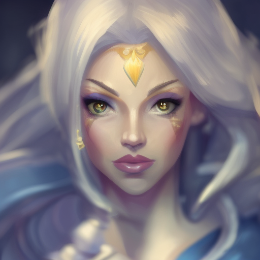 Alluring matte portrait of a beautiful Kalita from League of Legends in the style of Stefan Kostic, 8k, High Definition, Highly Detailed, Intricate, Half Body, Realistic, Sharp Focus, Fantasy, Elegant