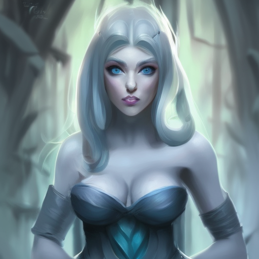 Alluring matte portrait of a beautiful Rell from League of Legends in the style of Stefan Kostic, 8k, High Definition, Highly Detailed, Intricate, Half Body, Realistic, Sharp Focus, Fantasy, Elegant