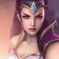 Alluring matte portrait of a beautiful Sivir from League of Legends in the style of Stefan Kostic, 8k, High Definition, Highly Detailed, Intricate, Half Body, Realistic, Sharp Focus, Fantasy, Elegant