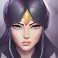 Alluring matte portrait of a beautiful Irelia from League of Legends in the style of Stefan Kostic, 8k, High Definition, Highly Detailed, Intricate, Half Body, Realistic, Sharp Focus, Fantasy, Elegant