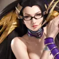 Vayne from League of Legends, 8k, Highly Detailed, Alluring, Photo Realistic, Sharp Focus, Octane Render, Unreal Engine, Volumetric Lighting by Alphonse Mucha