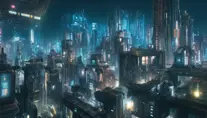 Retrofuturistic city landscape in the style of The Fifth Element, Atmospheric, Highly Detailed, Intricate, Stunning, Realistic, Octane Render, Unreal Engine, Volumetric Lighting, Concept Art