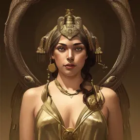 Alluring matte portrait of a beautiful Athena, goddess of wisdom, in the style of Stefan Kostic, 4k, Highly Detailed, Hyper Detailed, Powerful, Artstation, Vintage Illustration, Digital Painting, Sharp Focus, Smooth, Concept Art by Stanley Artgerm Lau, Alphonse Mucha, Greg Rutkowski