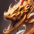 close up chinese dragon, 4k, Highly Detailed, Hyper Detailed, Powerful, Artstation, Vintage Illustration, Digital Painting, Sharp Focus, Smooth, Concept Art by Stanley Artgerm Lau, Alphonse Mucha, Greg Rutkowski
