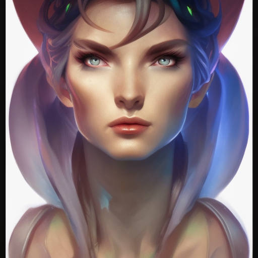 Matte portrait of Lyx from League of Legends with tattoos, 8k, Highly Detailed, Powerful, Alluring, Artstation, Magical, Digital Painting, Photo Realistic, Sharp Focus, Volumetric Lighting, Concept Art by Stanley Artgerm Lau, Alphonse Mucha, Greg Rutkowski