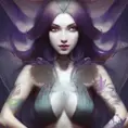 Alluring Matte portrait of Lyx from League of Legends with tattoos, 8k, Highly Detailed, Powerful, Alluring, Artstation, Magical, Digital Painting, Photo Realistic, Sharp Focus, Volumetric Lighting, Concept Art by Stanley Artgerm Lau, Alphonse Mucha, Greg Rutkowski
